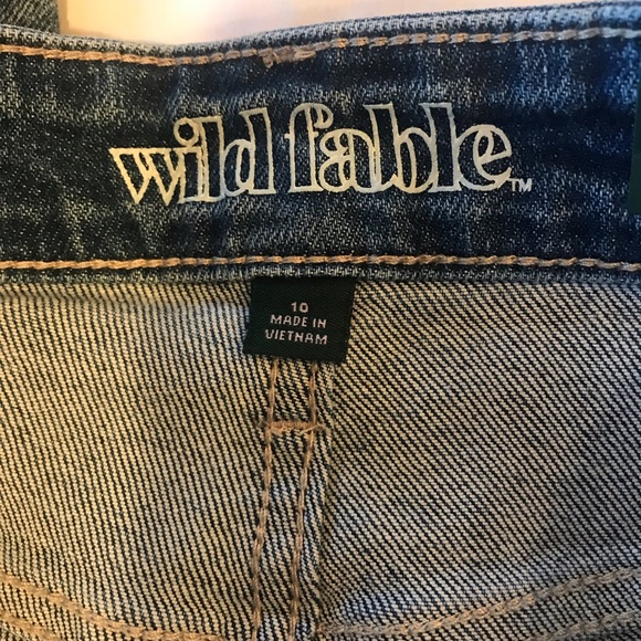 Wild Fable Jeans High Rise Button Fly Denim Cropped Size 10/30 NWOT - Picture 10 of 11